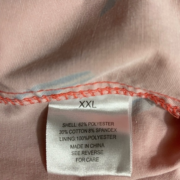 Tackle & Tides Shorts Mens Size XXL Coral Blue Surfboard Print Shorts - Picture 6 of 7